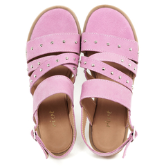 Sandalias Mujer Bajas Cuero Riot Frida Urbanas Livianas