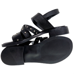 Sandalias Mujer Bajas Cuero Riot Frida Urbanas Livianas