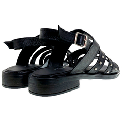 Sandalias Mujer Bajas Cuero Riot Frida Urbanas Livianas