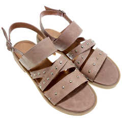 Sandalias Mujer Bajas Cuero Riot Frida Urbanas Livianas