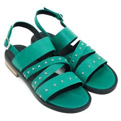 Sandalias Mujer Bajas Cuero Riot Frida Urbanas Livianas