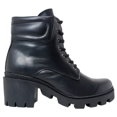 Borcegos Mujer Cuero Vacuno Urbanas Riot Kaira Moda Vestir