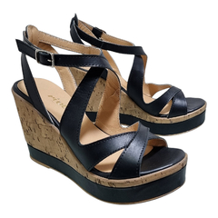 Sandalias Mujer Taco Chino Altas Cuero Vacuno Riot Marija (RIMARIJA) - Zona Shop