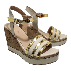 Sandalias Mujer Taco Chino Altas Cuero Vacuno Riot Milena (RIMILENA) - comprar online