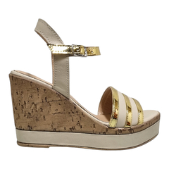 Sandalias Mujer Taco Chino Altas Cuero Vacuno Riot Milena (RIMILENA) - comprar online