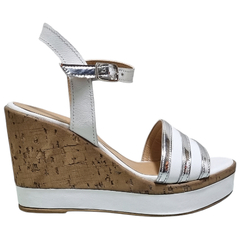 Sandalias Mujer Taco Chino Altas Cuero Vacuno Riot Milena (RIMILENA)