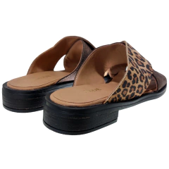 Sandalias Mujer Bajas Cuero Vacuno Riot Seina Zuecos Verano