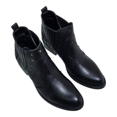 Botas Texanas Cuero Vacuno Mujer Botinetas Riot Sevan Cortas (RISEVAN) - comprar online