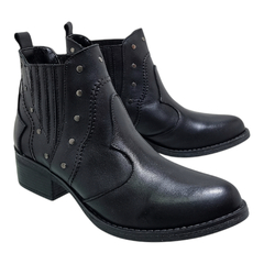 Botas Texanas Cuero Vacuno Mujer Botinetas Riot Sevan Cortas (RISEVAN) en internet