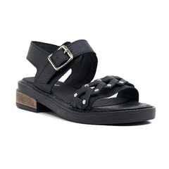 Sandalias Mujer Riot Bajas Cuero Zaira Urbanas Livianas