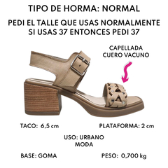 Sandalias Mujer Bajas Moda Urbana Cuero Comodas Riot Zaira (RIZAIRA) en internet