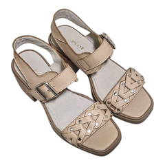 Sandalias Mujer Bajas Moda Urbana Cuero Comodas Riot Zaira (RIZAIRA) - comprar online