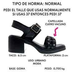Sandalias Mujer Bajas Moda Urbana Cuero Comodas Riot Zaira (RIZAIRA) - Zona Shop