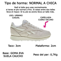 Imagen de Zapatillas Deportivas Mujer Reebok Classic Leather Cuero (RKCLASLT)