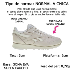 Imagen de Zapatillas Deportivas Mujer Reebok Classic Leather Cuero (RKCLASLT)