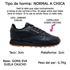Imagen de Zapatillas Deportivas Mujer Reebok Classic Leather Cuero (RKCLASLT)