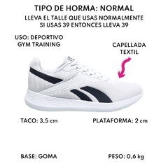 Zapatillas Deportivas Mujer Reebok Running Energen Lite Plus (RKENGLP3) - Zona Shop