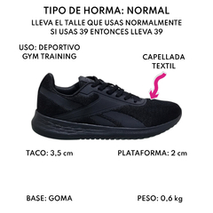 Zapatillas Deportivas Mujer Reebok Running Energen Lite Plus (RKENGLP3) - Zona Shop