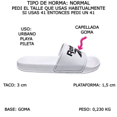 REEBOK SLIDE+ (RKSLIDE) - Zona Shop