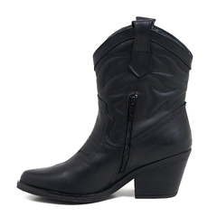 Botas Texanas Mujer Caña Media Cuero Clasicas Savage Gz 91