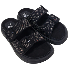 Sandalias Mujer Savage Monaco 30 Zuecos Birk Verano Brillos