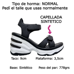 Imagen de Sandalias Alta Urbanas Savage Mujer Plataforma Rostov 104 (SAROS104)