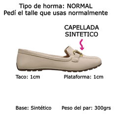 Mocasines Mujer Sua Cïa Clasicos Bajos Moda Casual 14634 (SC14634) - Zona Shop