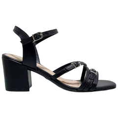 Sandalias Mujer Taco Ancho Vestir Sua Cía 15713 Moda Fiesta (SC15713) - comprar online