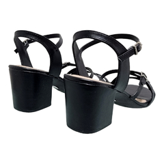 Sandalias Mujer Taco Ancho Vestir Sua Cía 15713 Moda Fiesta (SC15713) - Zona Shop