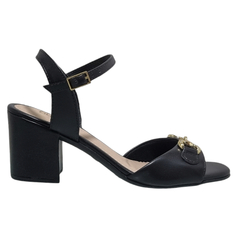 Sandalias Mujer Taco Ancho Vestir Sua Cía 15742 Moda Fiesta (SC15742) - comprar online