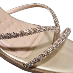 Sandalias Bajas Mujer Moda Vestir Sua Cía 16166 Fiesta (SC16166) - Zona Shop