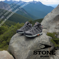 Borcegos Hombre Trekking Botas Stone 007410 Urbanas Livianas