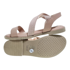 Sandalias Mujer Softli Bajas 10079 Acolchonadas Tipo Romanas (SO10079) en internet