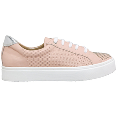 Zapatillas Mujer Sucre 1011 Urbanas Cuero Vacuno Grabado con Micro Tachas
