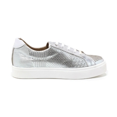 Zapatillas Mujer Sucre 1011 Urbanas Cuero Vacuno Grabado con Micro Tachas