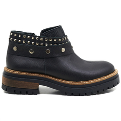 Botas Mujer Cuero Vacuno Botinetas Bajas Clasicas Sucre 3553