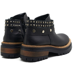 Botas Mujer Cuero Vacuno Botinetas Bajas Clasicas Sucre 3553