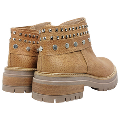 Botas Mujer Cuero Vacuno Botinetas Bajas Clasicas Sucre 3553