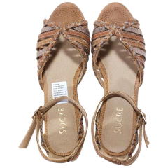Sandalias Mujer Cuero Vacuno Bajas Sucre 3744 Tipo Guarachas (SU3744) - comprar online
