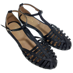 Sandalias Mujer Bajas Sucre 3757 Cuero Vacuno Tipo Guarachas (SU3757)