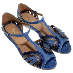 Sandalias Mujer Cuero Bajas Sucre 3775 Tipo Guarachas