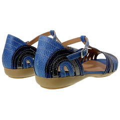 Sandalias Mujer Cuero Bajas Sucre 3775 Tipo Guarachas