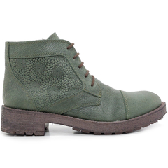Borcego Bota Corta Cuero Mujer Sucre Art 4319