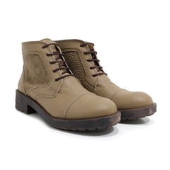 Borcego Bota Corta Cuero Mujer Sucre Art 4319