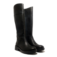 Botas De Mujer Caña Alta Cuero Vacuno Tipo Montar Sucre 4339