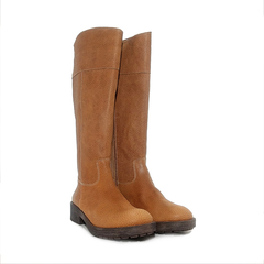 Botas De Mujer Caña Alta Cuero Vacuno Tipo Montar Sucre 4339