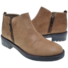 Botas Mujer Cuero Bajas Clasicas Sucre 4374 Urbanas Oficina
