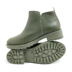 Botas Mujer Cuero Bajas Clasicas Sucre 4374 Urbanas Oficina