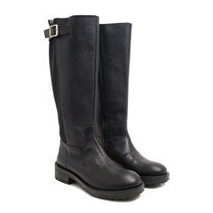 Botas Mujer Caña Alta Cuero De Montar Elastizada Sucre 4375