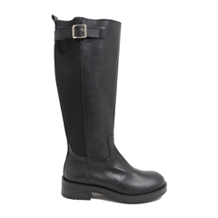 Botas Mujer Caña Alta Cuero De Montar Elastizada Sucre 4375